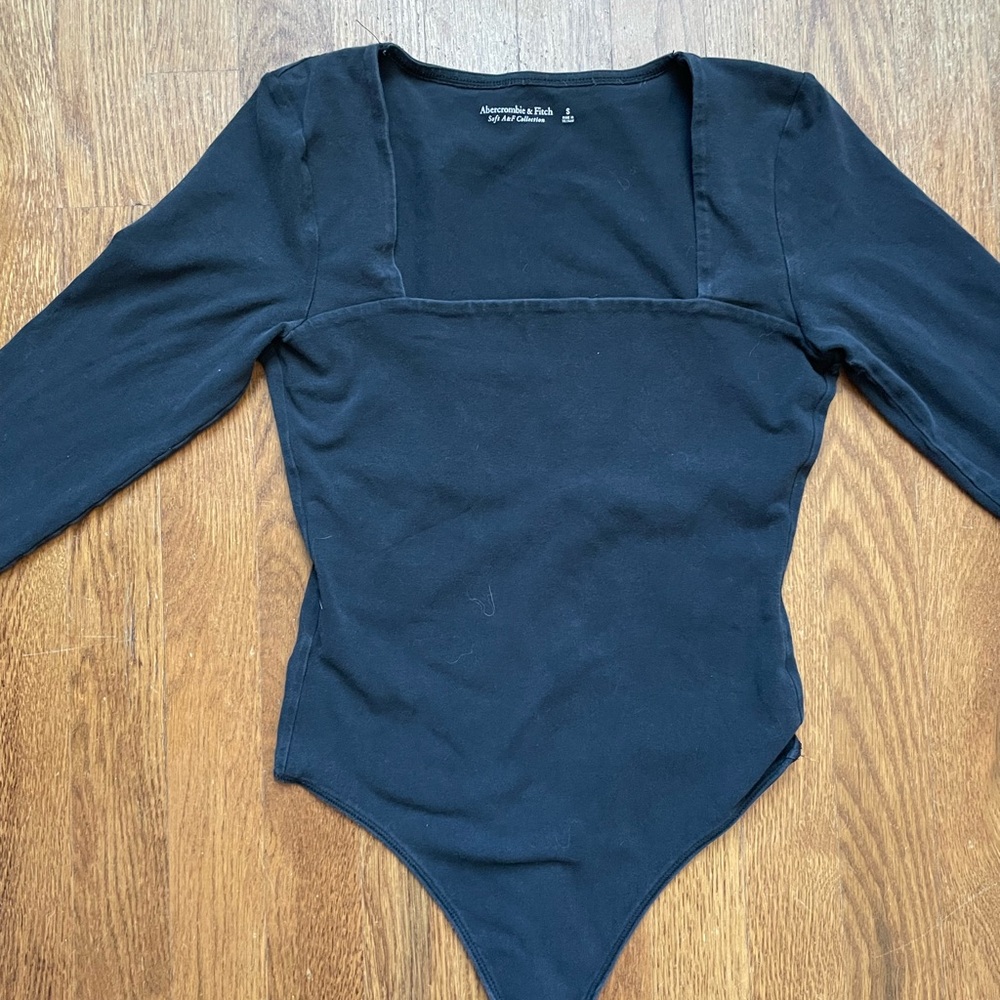 Black Long Sleeve Bodysuit